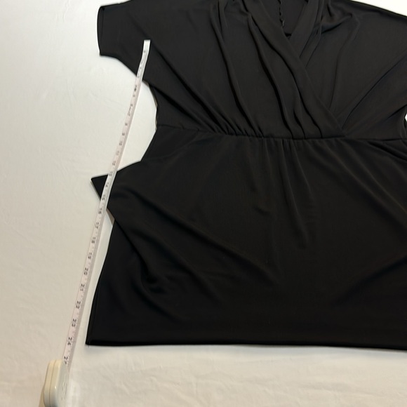 Excellent Black Pullover Kimono Dress Size M - Picture 10 of 14